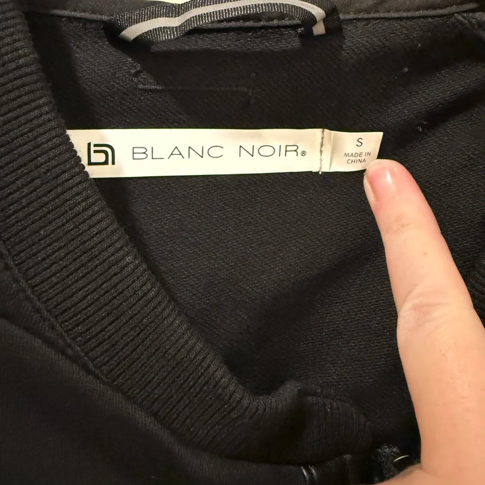 Blanc Noir Passenger Travel Jacket S NWT - Picture 5 of 13
